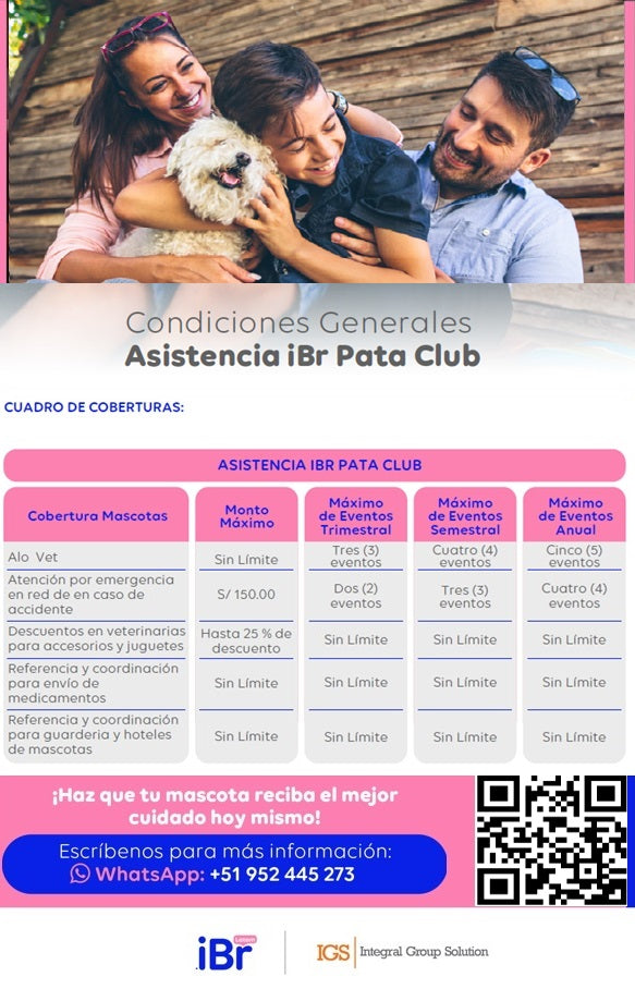 ASISTENCIA ANUAL MASCOTA